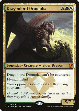Dragonlord Dromoka [Dragons of Tarkir] | Exor Games New Glasgow