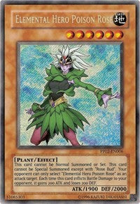 Elemental Hero Poison Rose [PP02-EN006] Secret Rare | Exor Games New Glasgow