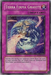 Terra Firma Gravity [PP02-EN013] Secret Rare | Exor Games New Glasgow