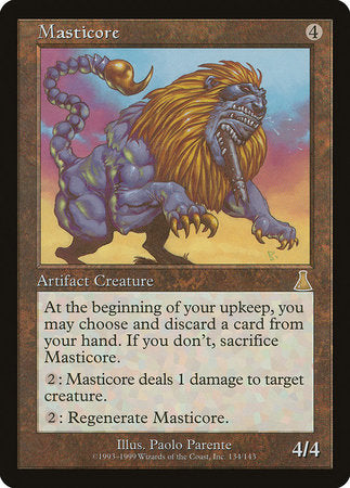 Masticore [Urza's Destiny] | Exor Games New Glasgow