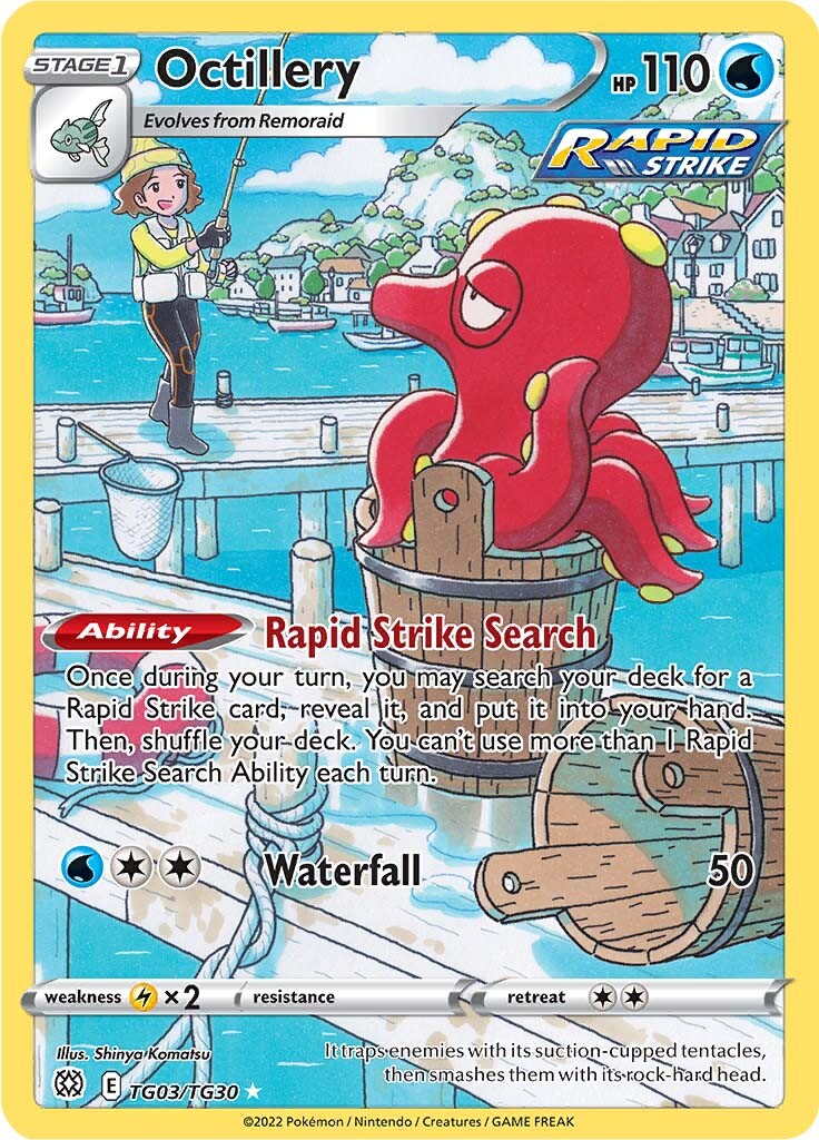 Octillery (TG03/TG30) [Sword & Shield: Brilliant Stars] | Exor Games New Glasgow