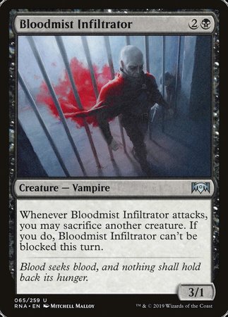 Bloodmist Infiltrator [Ravnica Allegiance] | Exor Games New Glasgow