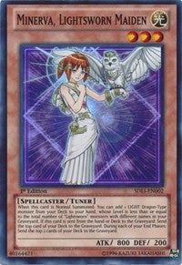 Minerva, Lightsworn Maiden [SDLI-EN002] Super Rare | Exor Games New Glasgow