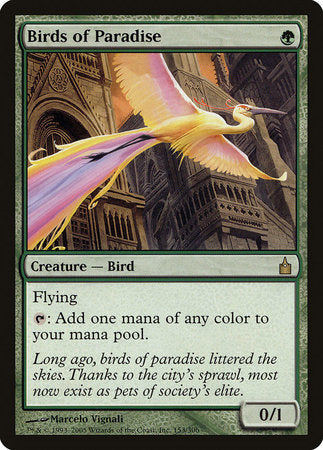 Birds of Paradise [Ravnica: City of Guilds] | Exor Games New Glasgow