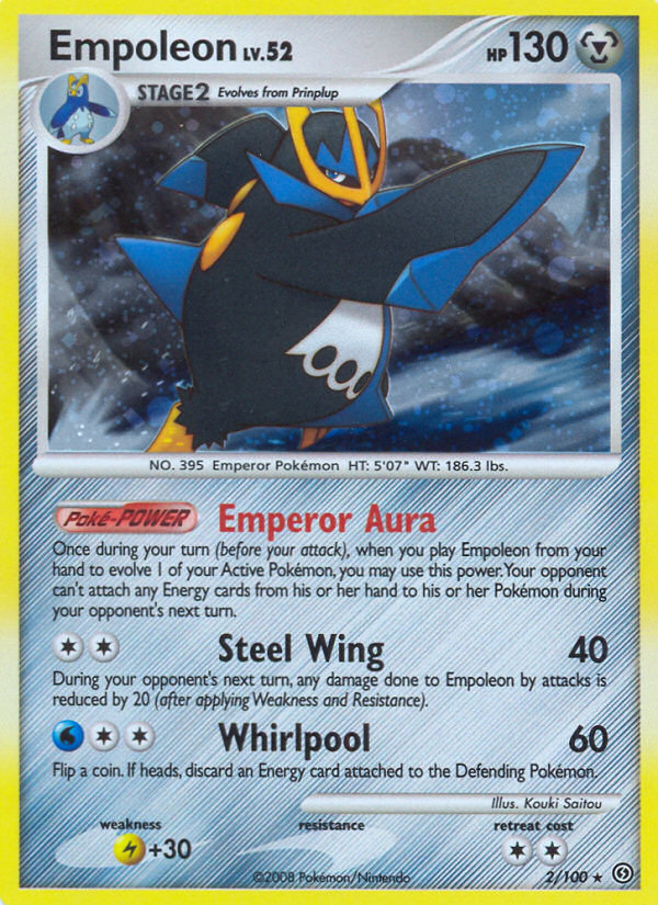 Empoleon (2/100) [Diamond & Pearl: Stormfront] | Exor Games New Glasgow