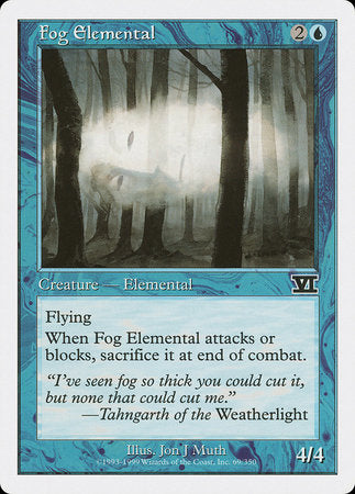 Fog Elemental [Classic Sixth Edition] | Exor Games New Glasgow