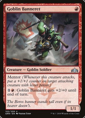 Goblin Banneret [Guilds of Ravnica] | Exor Games New Glasgow