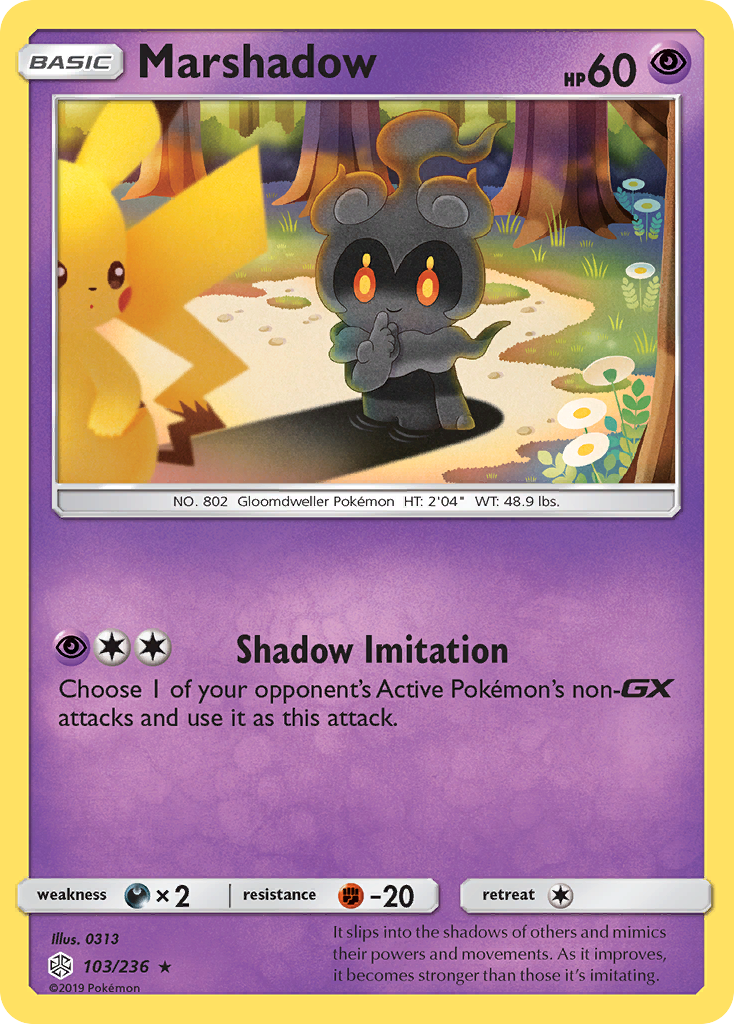 Marshadow (103/236) [Sun & Moon: Cosmic Eclipse] | Exor Games New Glasgow