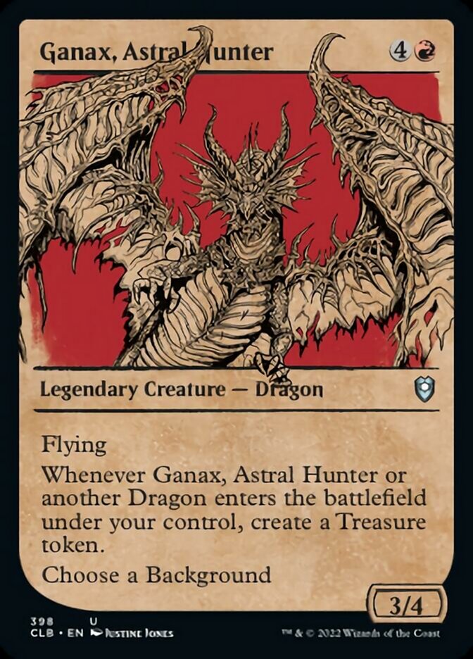 Ganax, Astral Hunter (Showcase) [Commander Legends: Battle for Baldur's Gate] | Exor Games New Glasgow