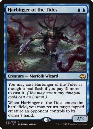 Harbinger of the Tides [Duel Decks: Merfolk vs. Goblins] | Exor Games New Glasgow