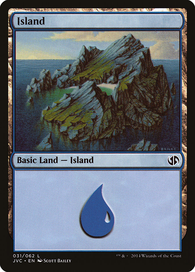 Island (31) [Duel Decks Anthology] | Exor Games New Glasgow