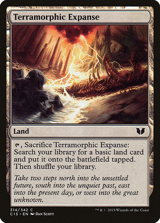 Terramorphic Expanse [Commander 2015] | Exor Games New Glasgow