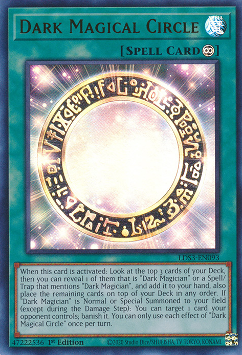 Dark Magical Circle [LDS3-EN093] Ultra Rare | Exor Games New Glasgow