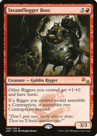 Steamflogger Boss [Unstable] | Exor Games New Glasgow