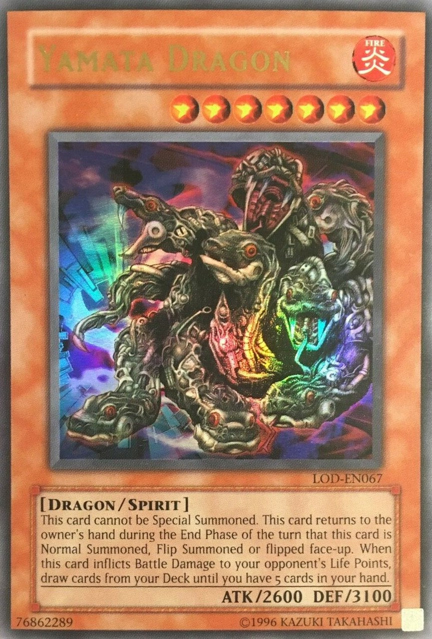 Yamata Dragon [LOD-EN067] Ultra Rare | Exor Games New Glasgow