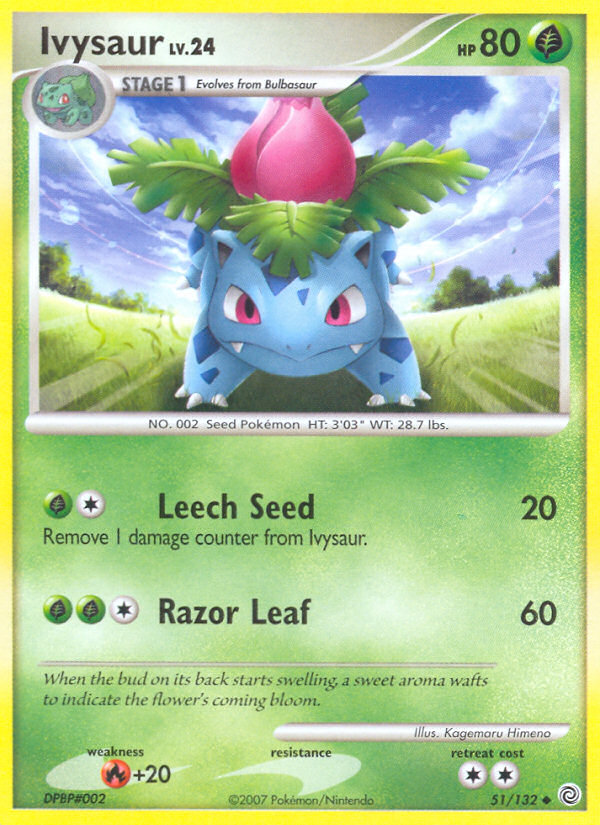 Ivysaur (51/132) [Diamond & Pearl: Secret Wonders] | Exor Games New Glasgow