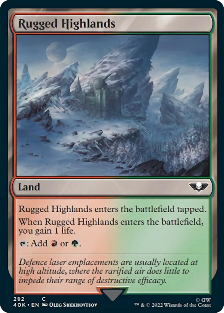Rugged Highlands [Universes Beyond: Warhammer 40,000] | Exor Games New Glasgow