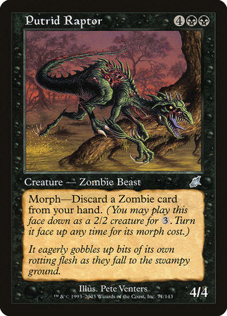 Putrid Raptor [Scourge] | Exor Games New Glasgow