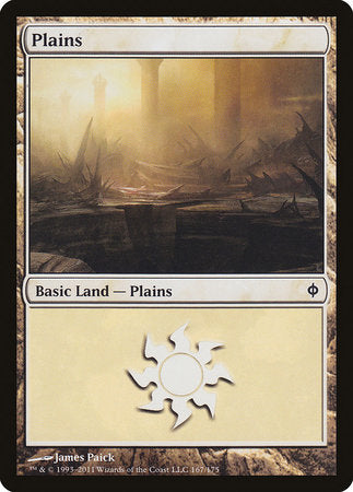 Plains (167) [New Phyrexia] | Exor Games New Glasgow