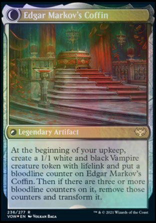 Edgar, Charmed Groom // Edgar Markov's Coffin [Innistrad: Crimson Vow Prerelease Promos] | Exor Games New Glasgow