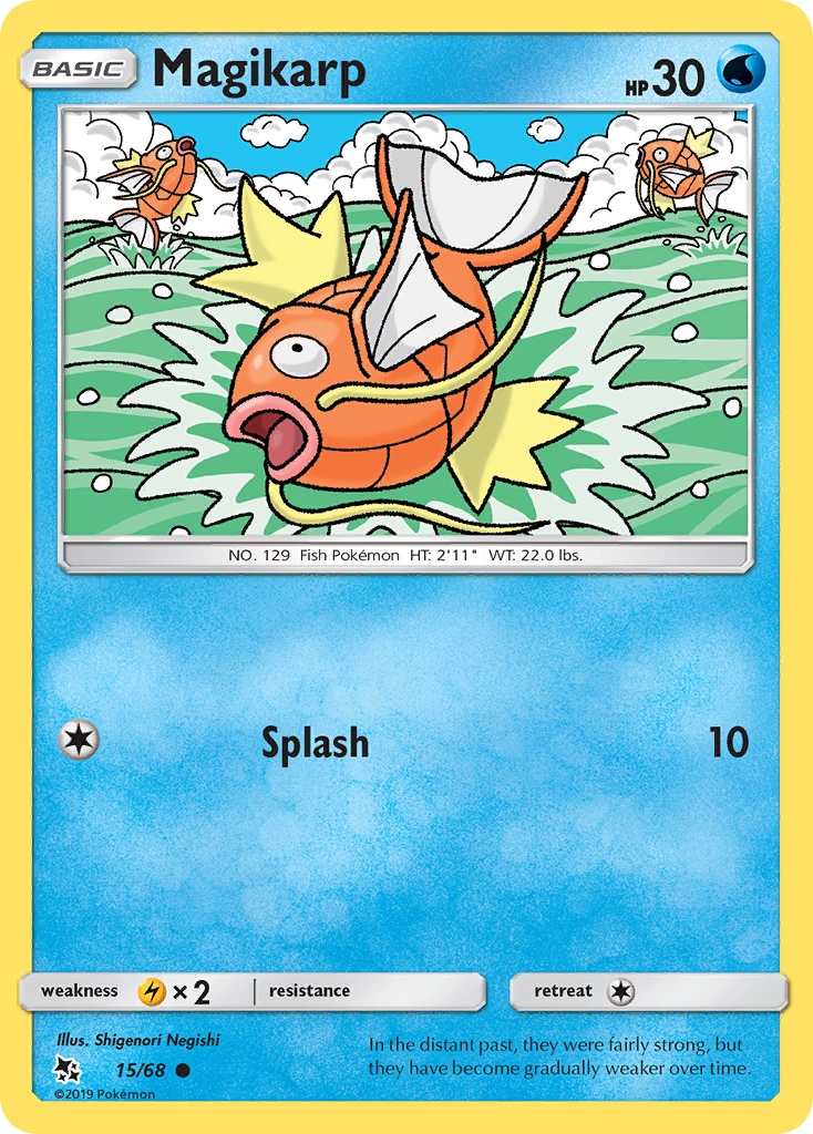 Magikarp (15/68) [Sun & Moon: Hidden Fates] | Exor Games New Glasgow