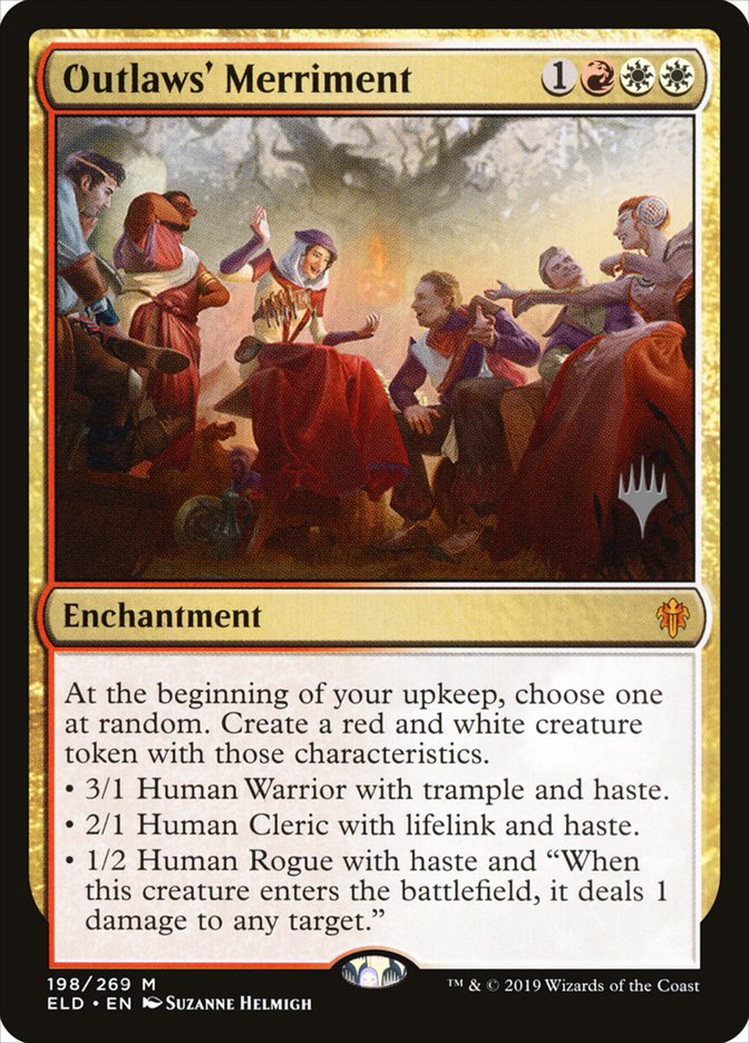 Outlaws' Merriment (Promo Pack) [Throne of Eldraine Promos] | Exor Games New Glasgow