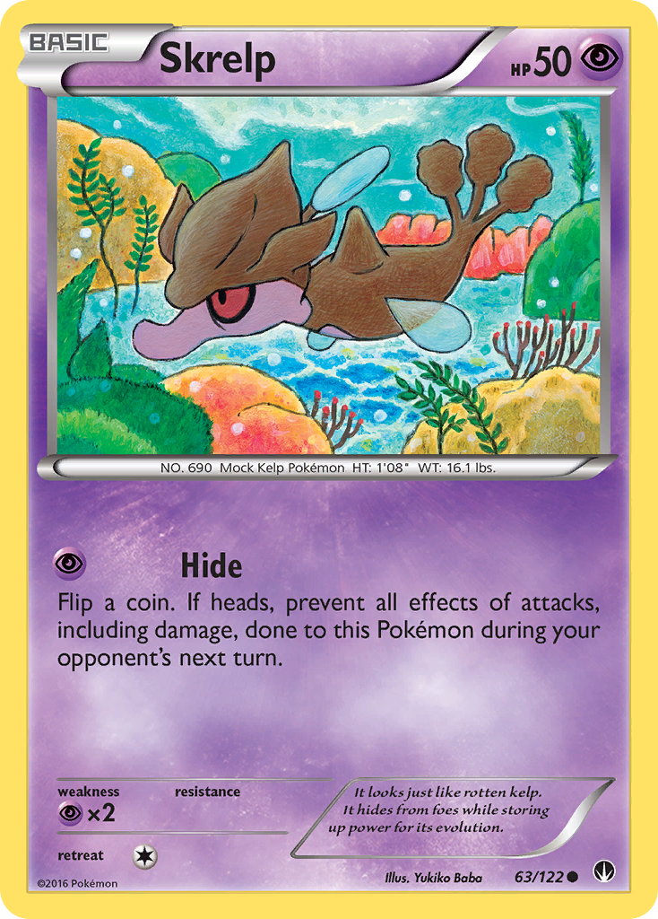 Skrelp (63/122) [XY: BREAKpoint] | Exor Games New Glasgow