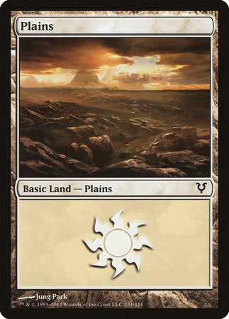 Plains (231) [Avacyn Restored] | Exor Games New Glasgow