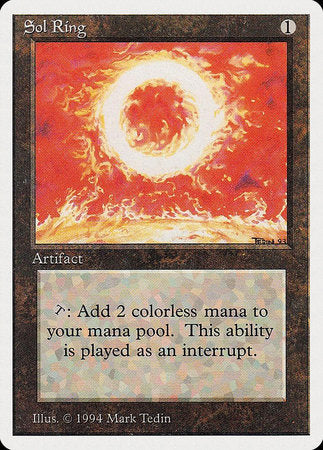 Sol Ring [Summer Magic / Edgar] | Exor Games New Glasgow