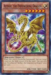 Aether, the Empowering Dragon [YS14-EN011] Common | Exor Games New Glasgow