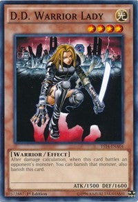 D.D. Warrior Lady [YS14-ENA04] Common | Exor Games New Glasgow