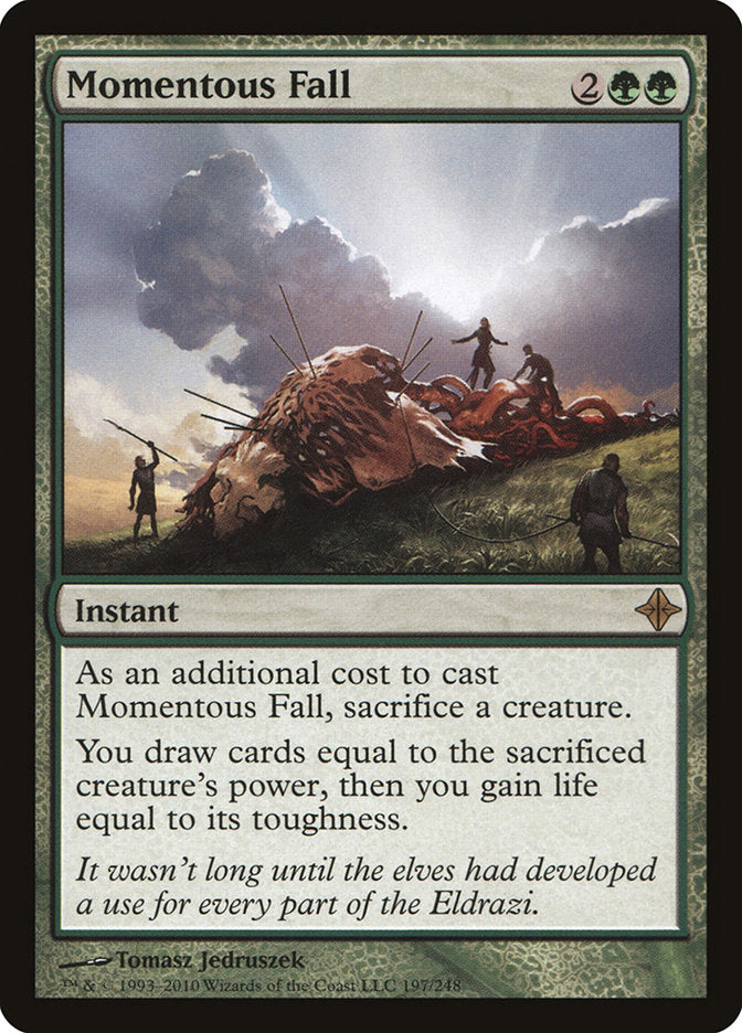 Momentous Fall [Rise of the Eldrazi] | Exor Games New Glasgow
