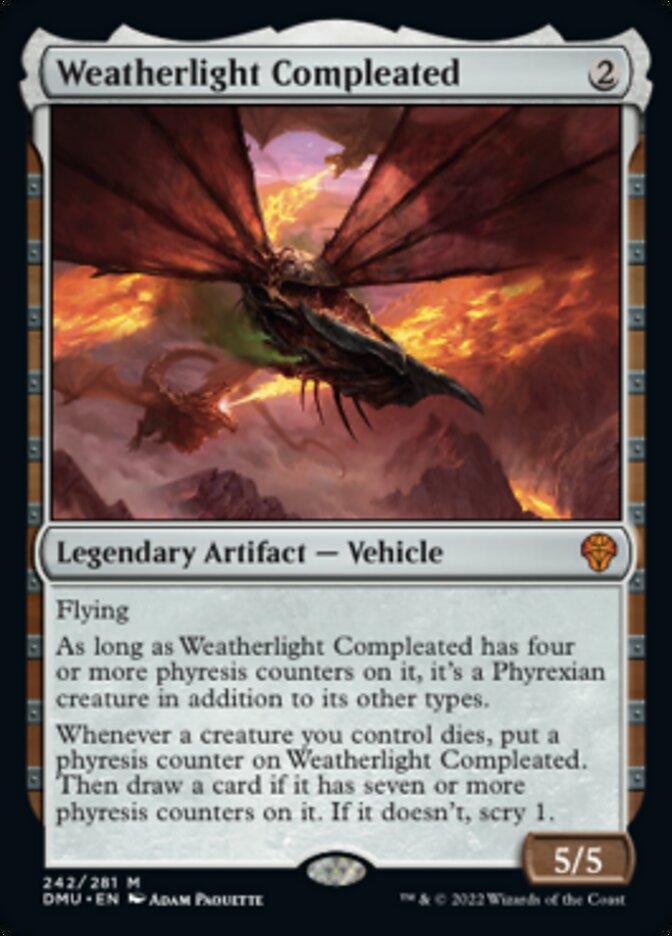 Weatherlight Compleated [Dominaria United] | Exor Games New Glasgow