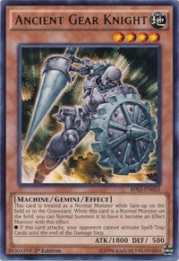 Ancient Gear Knight [BP03-EN033] Rare | Exor Games New Glasgow