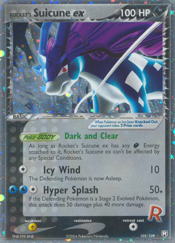 Rocket's Suicune ex (105/109) [EX: Team Rocket Returns] | Exor Games New Glasgow