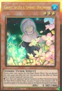 Ghost Sister & Spooky Dogwood (Alternate Art) [MAGO-EN013] Gold Rare | Exor Games New Glasgow