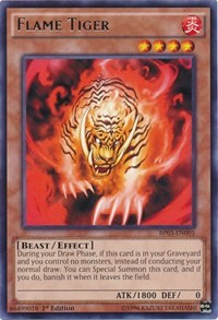 Flame Tiger [BP03-EN095] Rare | Exor Games New Glasgow