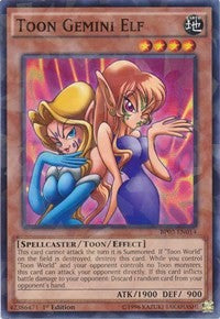 Toon Gemini Elf (Shatterfoil) [BP03-EN014] Rare | Exor Games New Glasgow