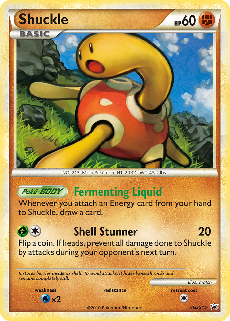 Shuckle (HGSS15) [HeartGold & SoulSilver: Black Star Promos] | Exor Games New Glasgow