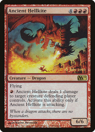 Ancient Hellkite [Magic 2011 Promos] | Exor Games New Glasgow