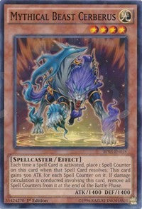 Mythical Beast Cerberus (Shatterfoil) [BP03-EN018] Common | Exor Games New Glasgow