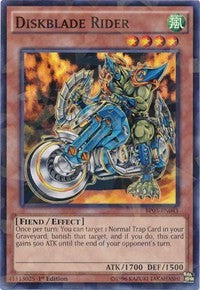 Diskblade Rider (Shatterfoil) [BP03-EN043] Rare | Exor Games New Glasgow