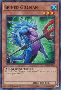 Spined Gillman (Shatterfoil) [BP03-EN059] Rare | Exor Games New Glasgow