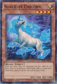 Sunlight Unicorn (Shatterfoil) [BP03-EN064] Shatterfoil Rare | Exor Games New Glasgow