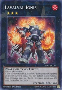 Lavalval Ignis (Shatterfoil) [BP03-EN120] Rare | Exor Games New Glasgow