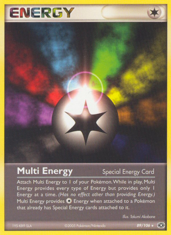 Multi Energy (89/106) [EX: Emerald] | Exor Games New Glasgow