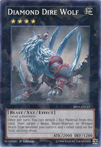 Diamond Dire Wolf (Shatterfoil) [BP03-EN127] Rare | Exor Games New Glasgow