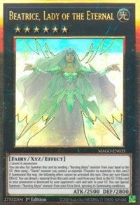 Beatrice, Lady of the Eternal [MAGO-EN035] Gold Rare | Exor Games New Glasgow