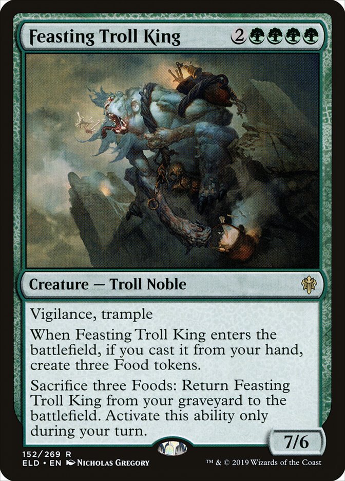 Feasting Troll King [Throne of Eldraine] | Exor Games New Glasgow