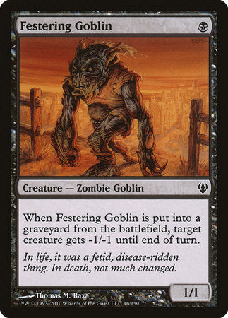 Festering Goblin [Archenemy] | Exor Games New Glasgow